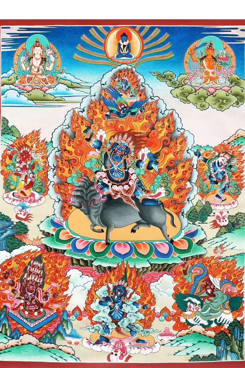 Dorje Gotrab Thangka Painting