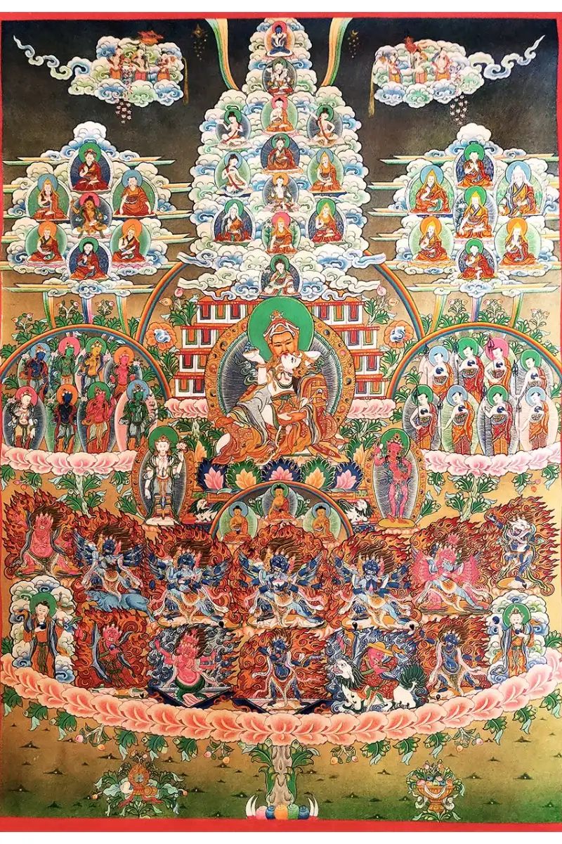 Refuge Field Thangka Painting