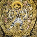 Kalachakra Gold Thangka